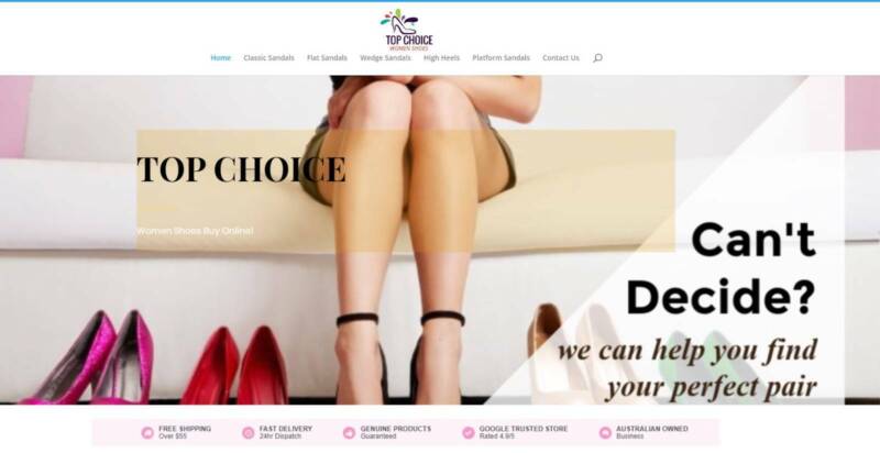 best online store for women's shoes